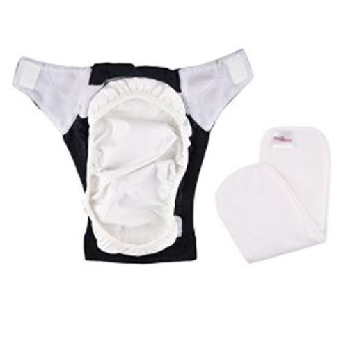 Bumchum Hybrid Washable Matching T-shirt LoveBugs Girl's Diaper Cover