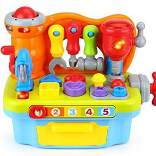 Baby Toy Multifunctional Music Toolbox Learn Assembly Puzzle Intellectual Education