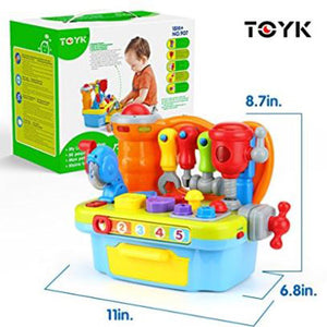 Baby Toy Multifunctional Music Toolbox Learn Assembly Puzzle Intellectual Education