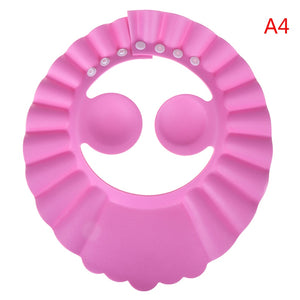 Shampoo Cap Durable Baby Bath Visor Hat Adjustable Baby Shower Protect Eye Water-proof Hair Wash Shield For Infant