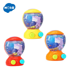 HOLA 3110 Baby Bath Toys Water Toys Shark Fish Hunt Toy Kids Bathroom Game Play Set Early Educational Toys for Children