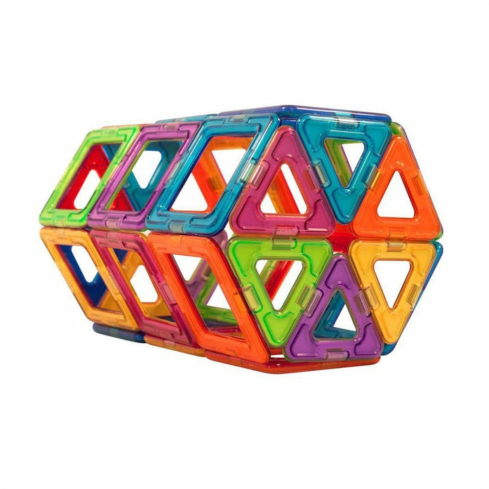 50PCS Magnetic Building Blocks Magnetic Designer Construction Set Model  Building Toy Magnets Magnetic Blocks Educational Toys