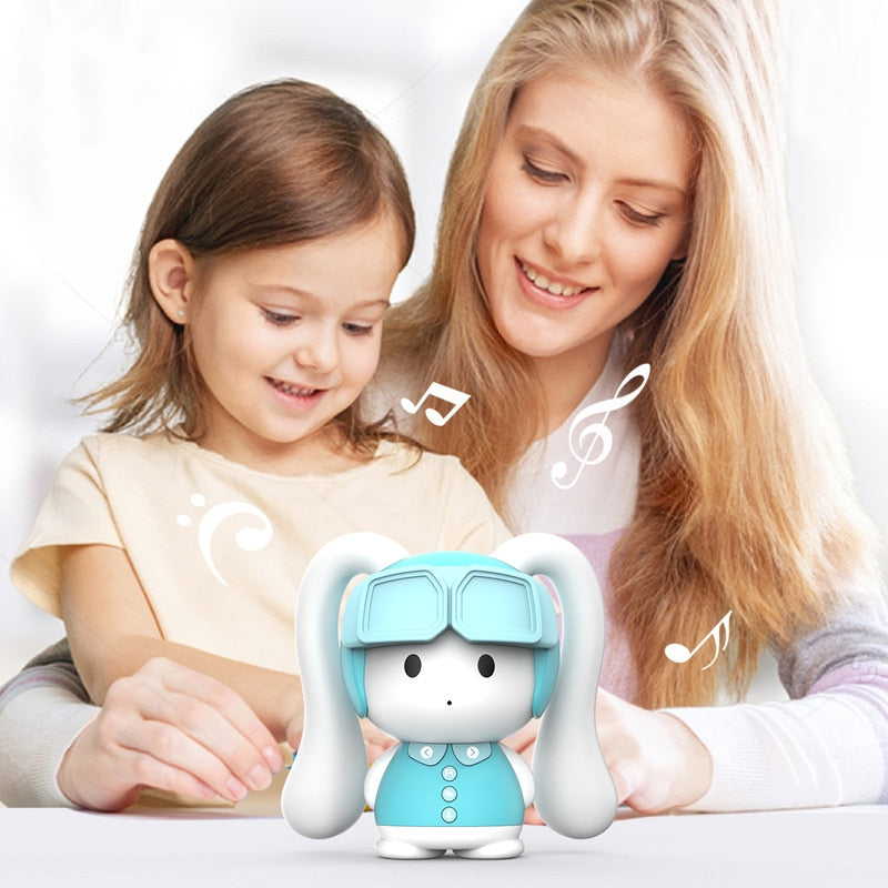 Intelligent Dialogue Robot early education Machine Bluetooth Sound storytelling Grade 1-6 Textbook Parent-child interaction Gift