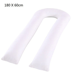 Pregnancy Pillow Bedding Full Body Pillow for Pregnant Women Comfortable U-Shape Cushion Long Side Sleeping Maternity Pillows