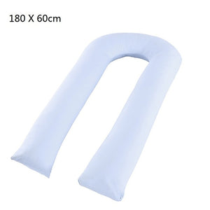 Pregnancy Pillow Bedding Full Body Pillow for Pregnant Women Comfortable U-Shape Cushion Long Side Sleeping Maternity Pillows