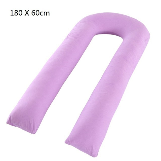 Pregnancy Pillow Bedding Full Body Pillow for Pregnant Women Comfortable U-Shape Cushion Long Side Sleeping Maternity Pillows