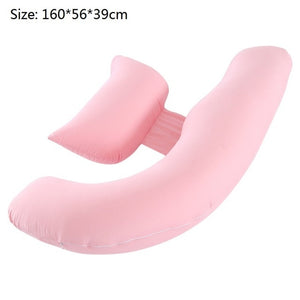 Pregnancy Pillow Bedding Full Body Pillow for Pregnant Women Comfortable U-Shape Cushion Long Side Sleeping Maternity Pillows