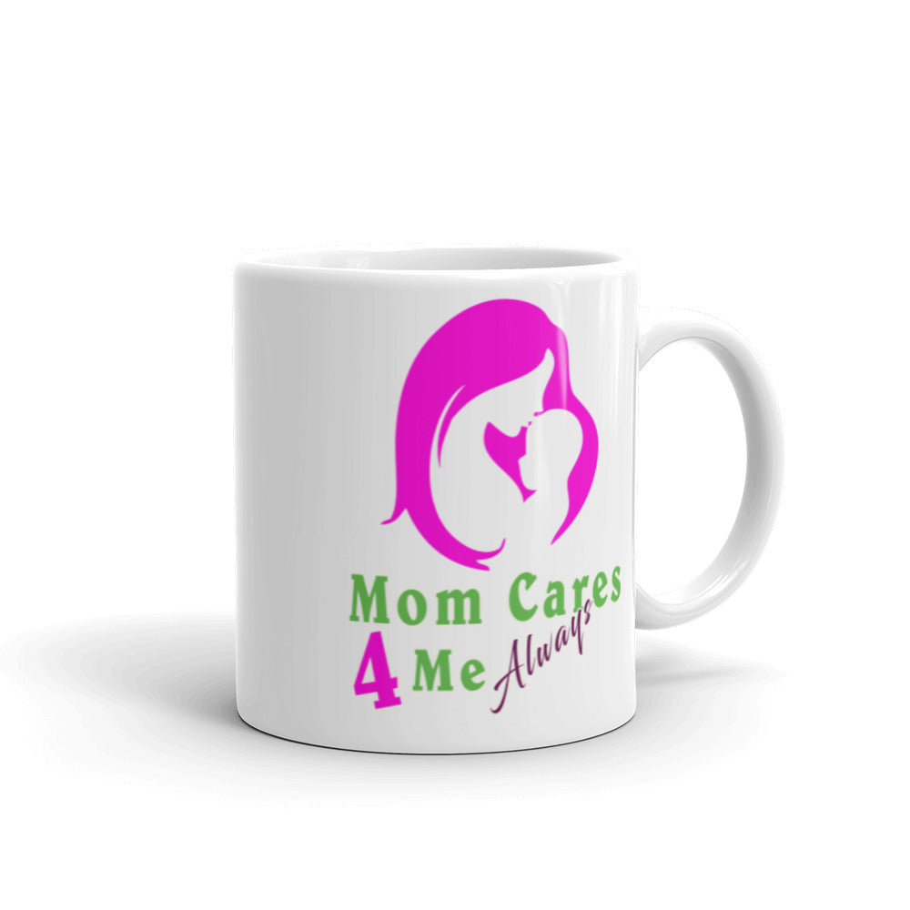 Mom Cares 4 Me Special Edition Ceramic Coffee Mug