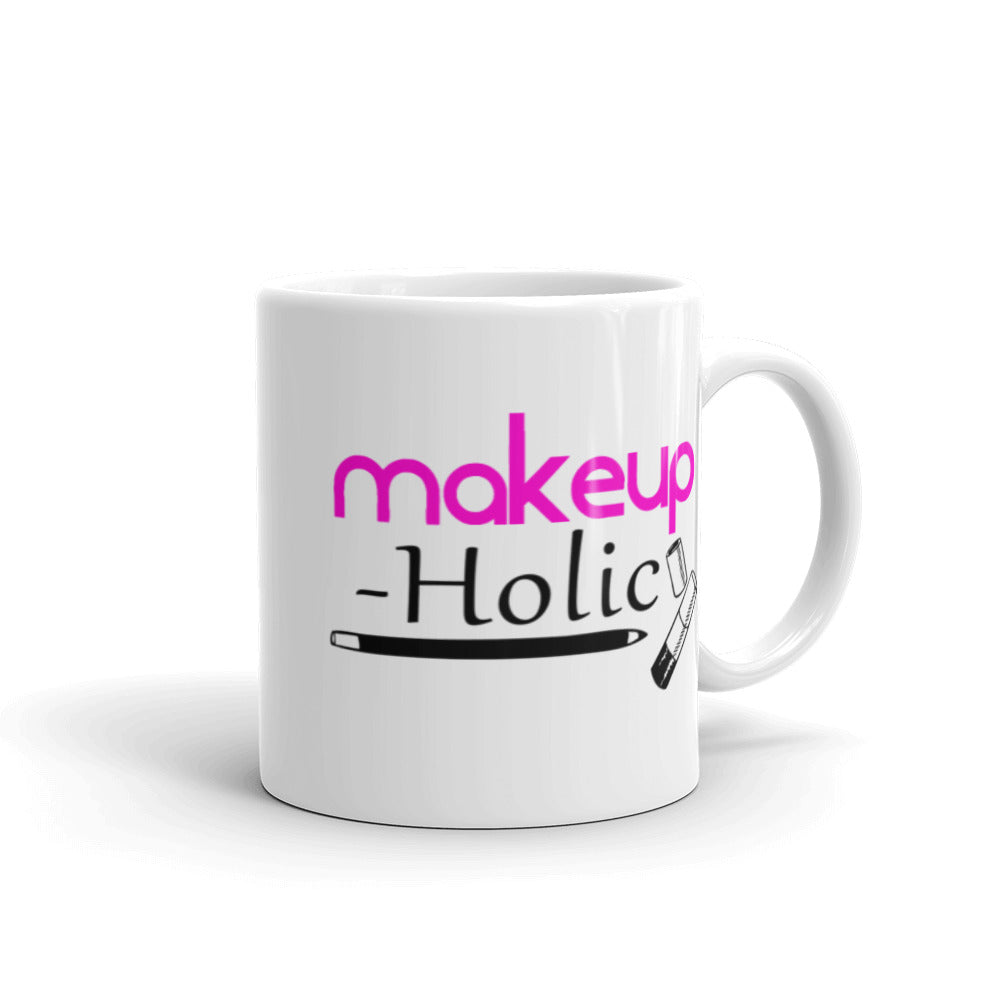 Makeup -O-Holic Beauty Girl Women Lady Beautiful Gift Coffee Mugs